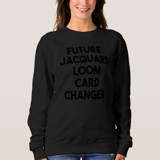 Future Jacquard Loom Kaart Changer Trui (Voorkant)
