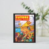 Future June 1957_Pulp Art Briefkaart (Staand voorkant)