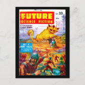Future June 1957_Pulp Art Briefkaart (Voorkant)