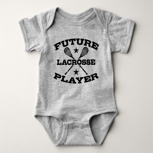 Future Lacrosse Player Romper (Voorkant)