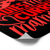 Future Ladies Man Current Mamas Boy Valentine Son Poster (Hoek)