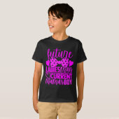 Future Ladies Man Current Mamas Boy Valentine Son  T-shirt (Voorkant volledig)