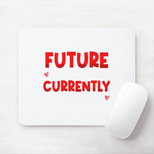 Future Ladies Man Current Mamas Boy Valentines D Muismat (Met muis)