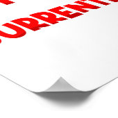 Future Ladies Man Current Mamas Boy Valentines D  Poster (Hoek)