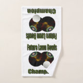 Future Lawn Bowls Champion, Hand Towel Handdoek (Handdoek)