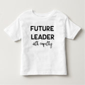 {Future Leader with Empathy} Empowerment T-shirt (Voorkant)