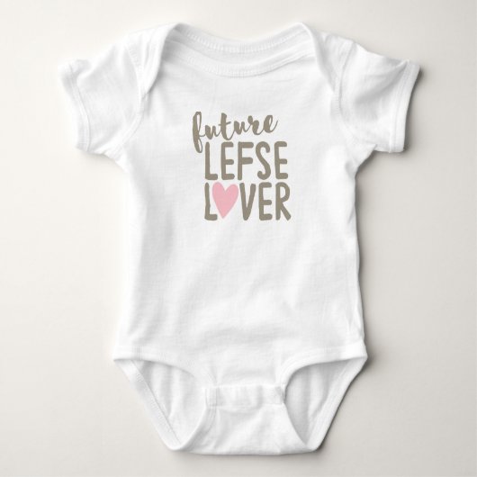 Future Lefse Lover Romper (Voorkant)