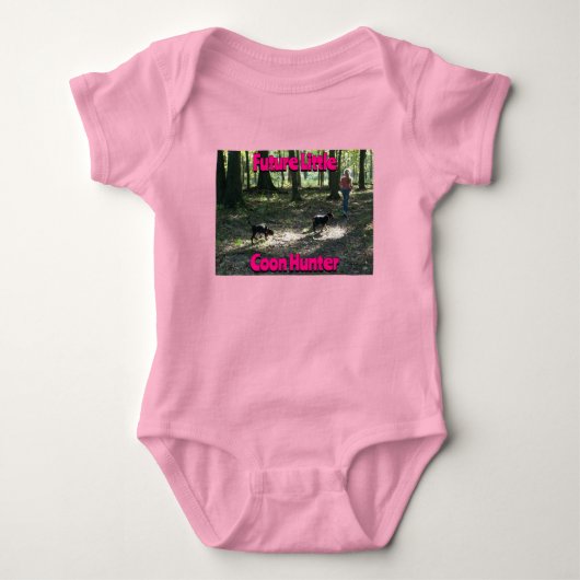 Future Little Coon Hunter Romper (Voorkant)