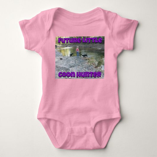 Future Little Coon Hunter Romper (Voorkant)