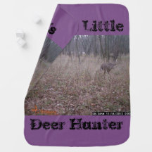 Future Little Deer Hunter babydeken GIRL