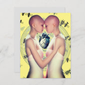 Future Love Feestdagenkaart (Voorkant / Achterkant)