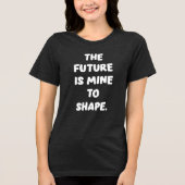 Future Maker Tri-Blend Shirt (Voorkant)
