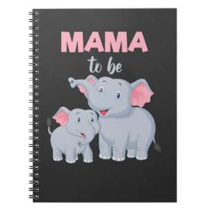 Future Mama Elephant Baby shower Notitieboek