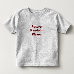 Future Mandolin Player Kinder Shirts