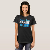 Future Marine Biologist Ocean Life Biology Student T-shirt (Voorkant volledig)