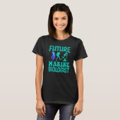 Future Marine Biologist Ocean Life Biology Student T-shirt (Voorkant volledig)