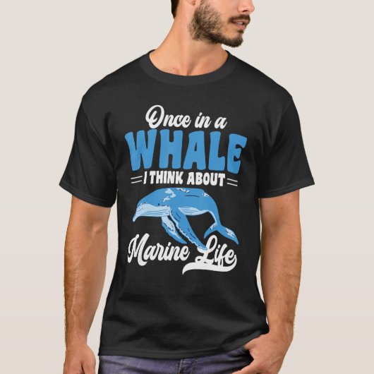 Future Marine Biologist Whale Pun T-shirt (Voorkant)