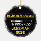 Future Mechanical Engineer Ceramic Ornament (Voorkant)