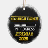 Future Mechanical Engineer Ceramic Ornament (Links)