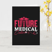 Future Medical Coder ICD Coding Programmer Gift Kaart (Gele Bloem)