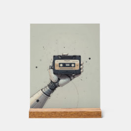 Future Meets Past: The Retro Robo Tape Acryl Bord