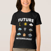 Future Meteorologist Weather Forecast Tri-Blend Shirt (Voorkant)