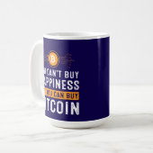Future Millionaire Bitcoin Humor Cryptocurrency  Koffiemok (Voorkant links)