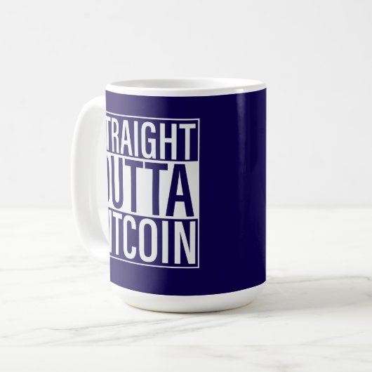 Future Millionaire Bitcoin Humor Cryptocurrency  Koffiemok (Voorkant links)