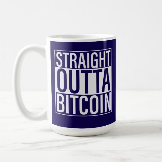Future Millionaire Bitcoin Humor Cryptocurrency  Koffiemok (Links)