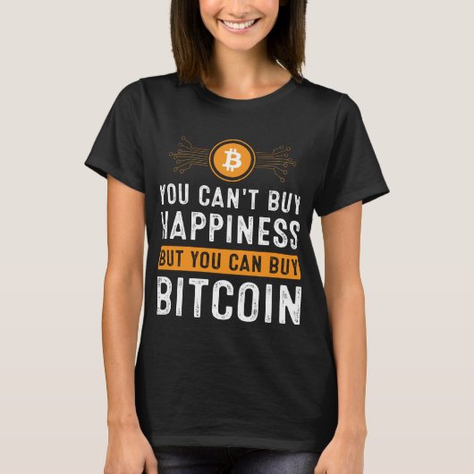 Future Millionaire Bitcoin Humor Cryptocurrency  T-shirt (Voorkant)