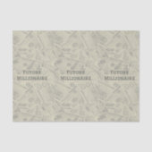 'Future Millionaire' Entrepreneurs, Dreamers, Gift Tissuepapier (Voorkant)