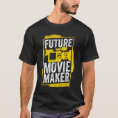 Future Movie Maker Filmmaking Film Director Gift T-shirt (Voorkant)