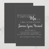 Future Mr. en mevrouw Vrijgezellenfeest Kaart (Voorkant / Achterkant)