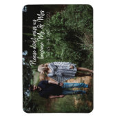 Future Mr. & Mrs Save The Date Magneet (Verticaal)