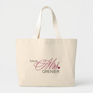 Future Mrs  Bag Grote Tote Bag