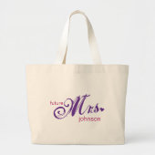 Future Mrs  Bag Grote Tote Bag (Voorkant)