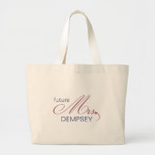 Future Mrs Bag Grote Tote Bag (Voorkant)