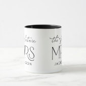 Future Mrs Bride-to-Be Coffee Cup Gift Mok (Midden)