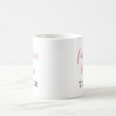 Future Mrs Coffee Mok – Roze Script Bruidscadeau (Center)