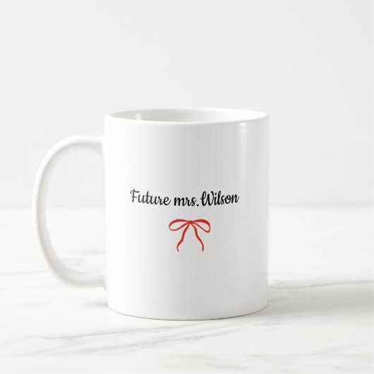Future Mrs Coffee Mug Engaged Bride To Be Gift Koffiemok (Links)