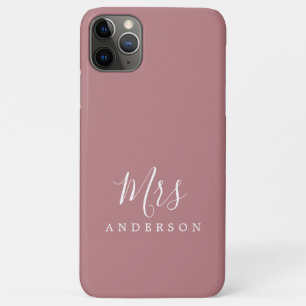 Future Mrs Dusty Roos Chic Script Bride Case-Mate iPhone Case
