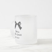 Future Mrs Glass Mug, Engaged Coffee Mug, Bride Matglas Koffiemok (Voorkant links)