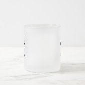 Future Mrs Glass Mug, Engaged Coffee Mug, Bride Matglas Koffiemok (Center)