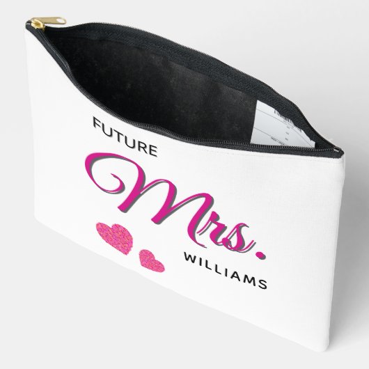 Future Mrs Personalized Wedding Design  Etui (Open)