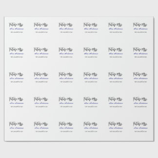 Future mrs surname bride to be purple gray name da cadeaupapier