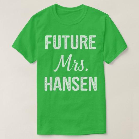 Future Mrs T-shirt (Design voorkant)