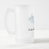Future Mrs Wedding Doves Matglas Bierpul (Links)