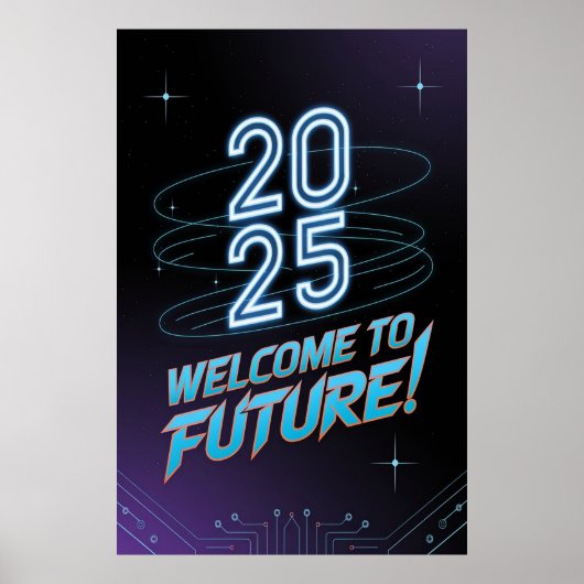 Future Neon Poster (Voorkant)