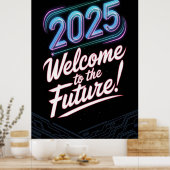 Future Neon Poster (Keuken)