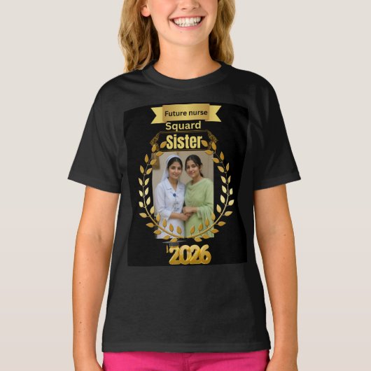 Future Nurse Squad Broer Shirt 2026 | Verpleegkund (Voorkant)